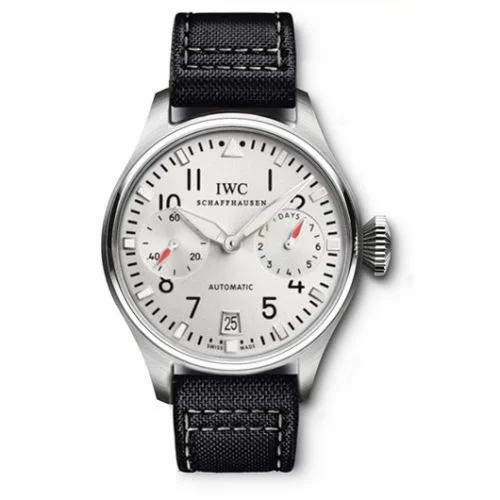 IWC Big Pilot Stainless Steel / Silver / DFB IW5004-32 (5004-32, IW500432)
